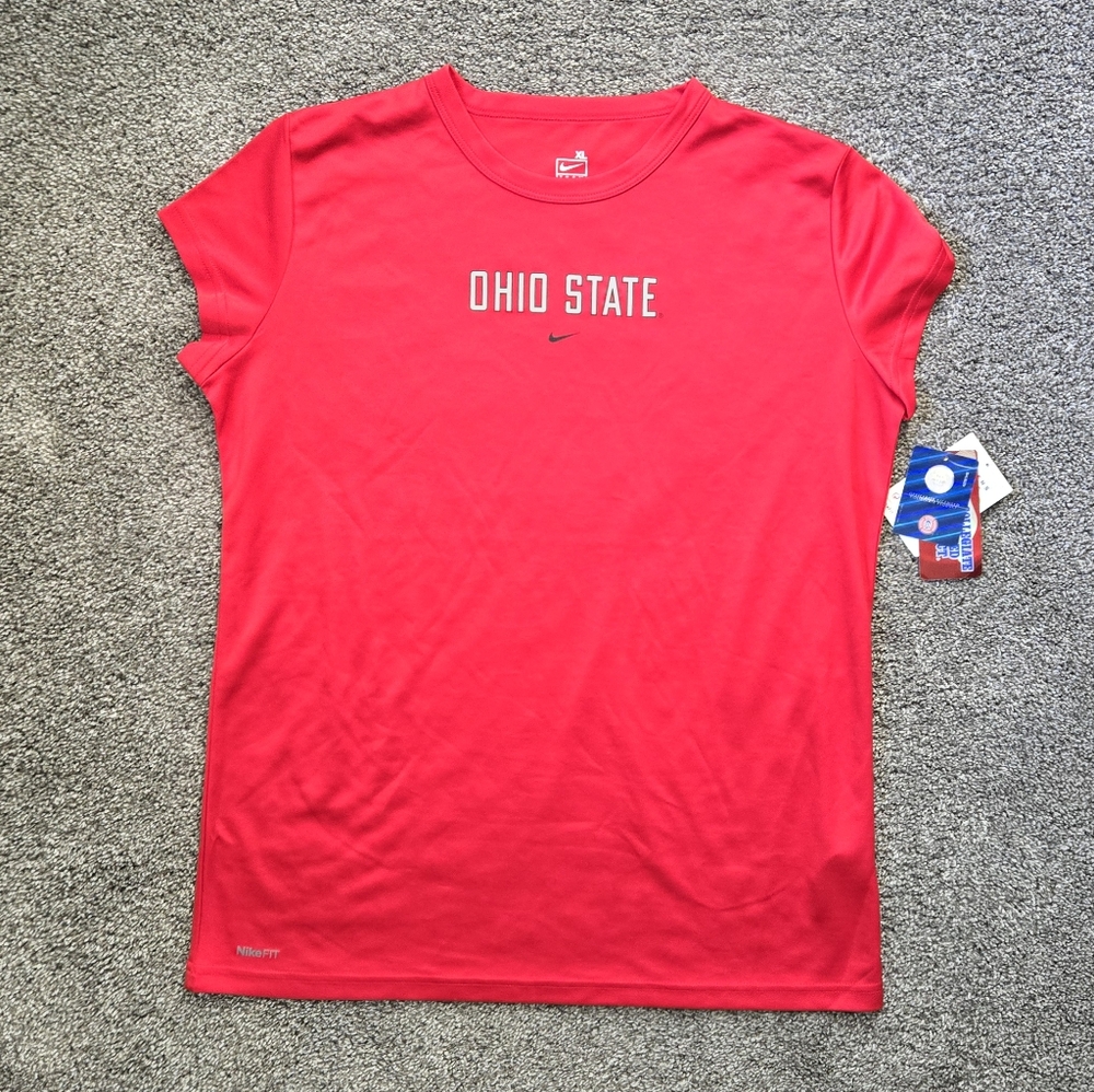 NWT Nike Fit Dry Ohio State T-shirt